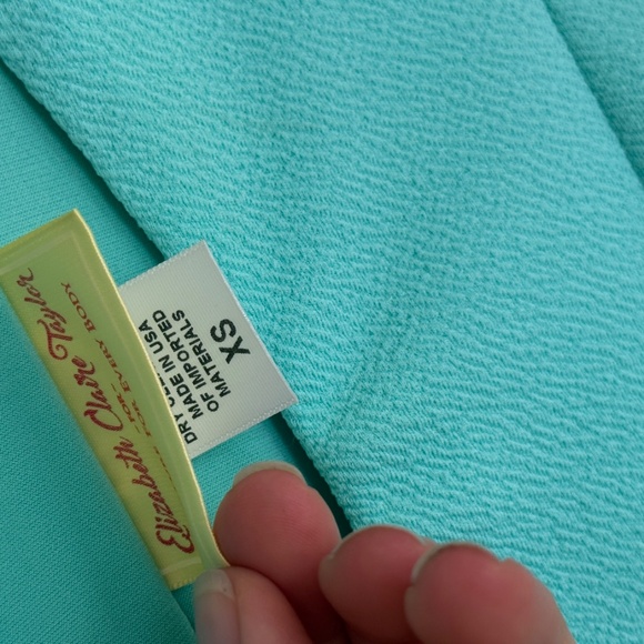 Elizabeth Claire Taylor "Couture for Everybody" Sea Foam Gown XS - Picture 8 of 8